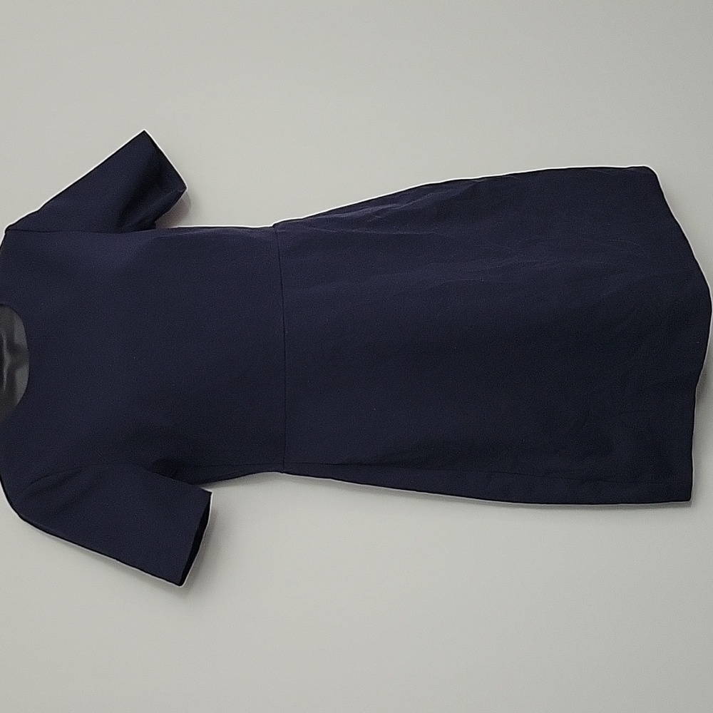 NWT BODEN Jersey Mini Shift Dress Career Capsule Navy Blue Size 4R